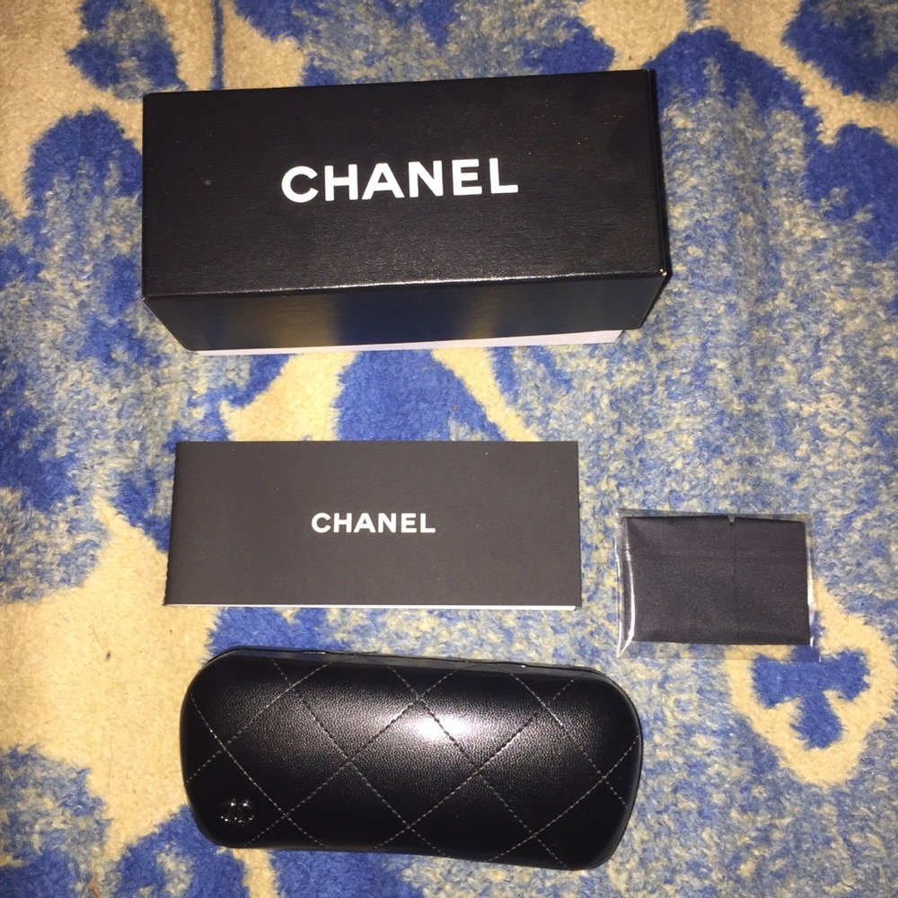 Authentic Chanel Sunglasses Case NIB